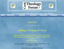 Tablet Screenshot of corktheologyforum.org